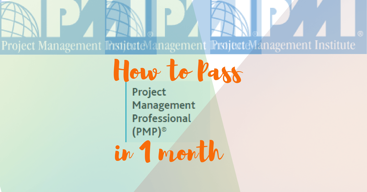Pass PMP in 1 Month